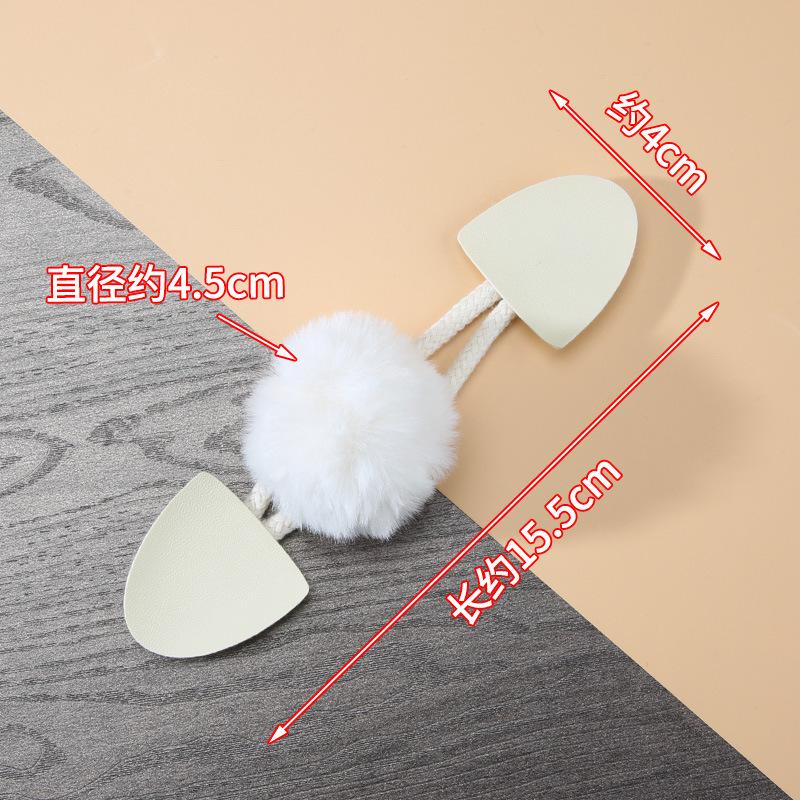 1 пара пуговиц-рожков для дафлкота, застежки для куртки, пуговицы-застежки с кожаной нашивкой, пуговицы для декора пальто, швейные аксессуары