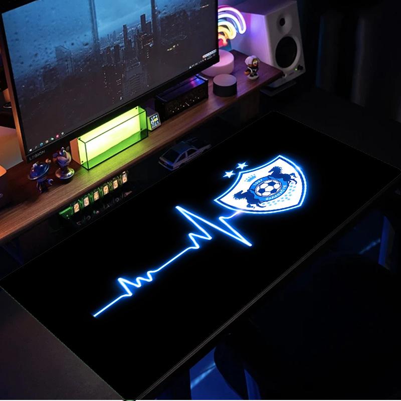 Dynamic Qarabag Crest Design Mouse Pad, Rubber Base, Mouse Pad for Gamers and Office Use, Gaming Desk , Easy To Clean Mat Christmas fan gifts