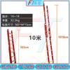 Fengda Fiberglass Insulated Telescopic Extension Ladder