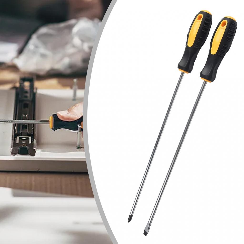 Удлиненная отвертка 6 мм из хромованадиевой легированной стали высокой твердости