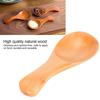 5Pcs Wood Mini Spoon Short  Handle Teaspoon Scoop Multi Purpose Wooden Spoon  Dessert Sampling