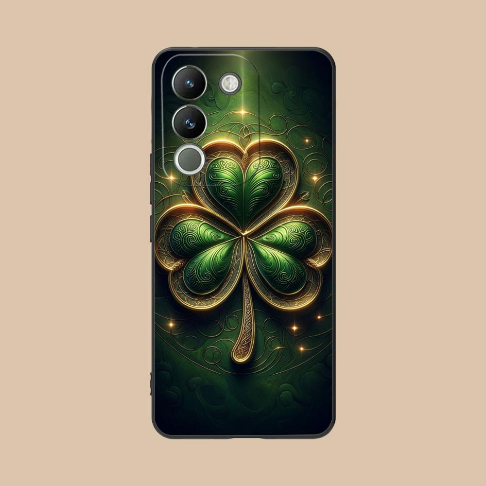 Чехол для мобильного телефона на День Святого Патрика для VIVO V60 V50 V40 V30 V29 V27 V25 V23 Pro Lite 5G Цветной Печатный Чехол Cover Люксовый