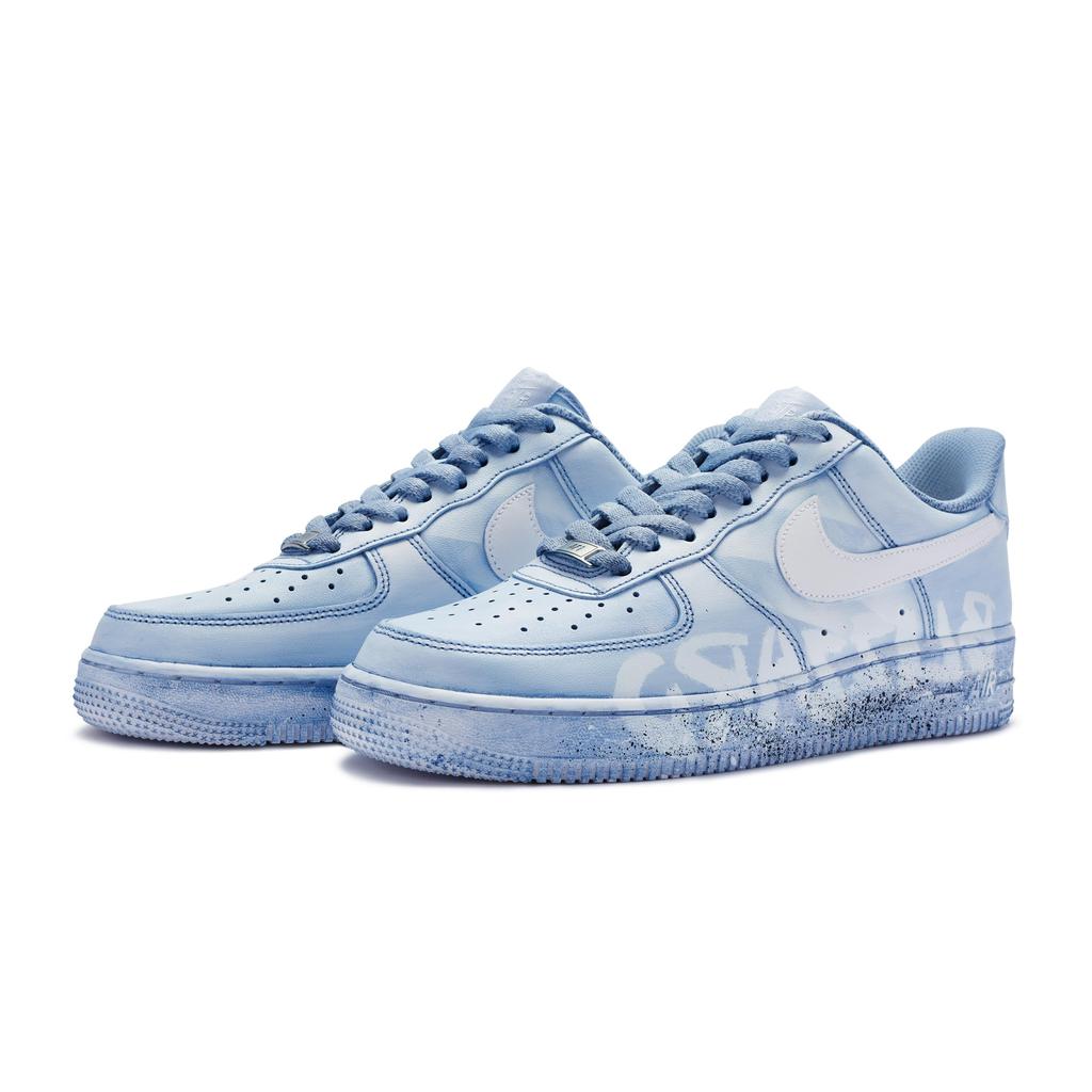 Nike Кроссовки Nike Air Force 1 LE Low top Skateboard Shoes GS Белые Синие DH2920-111(Teamr-S-BOX)
