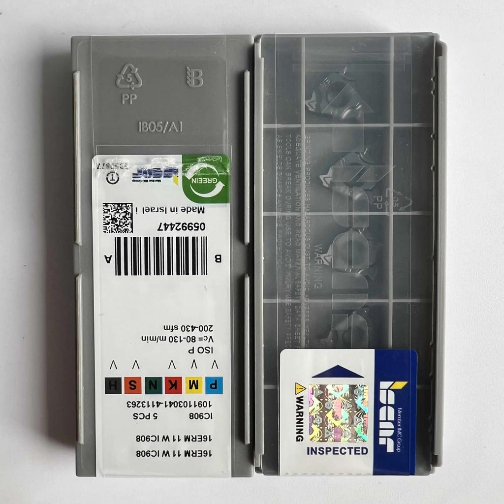 16ERM11W IC908 Промышленные сменные твердосплавные пластины 10 шт.