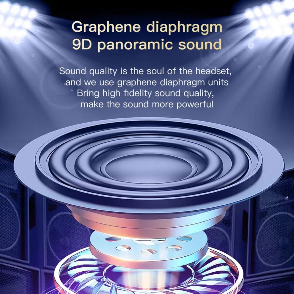 Сенсорный экран ANC беспроводные наушники TWS с шумоподавлением вкладыши Bluetooth 5.4 поддержка APP Длительный срок службы батареи HiFi