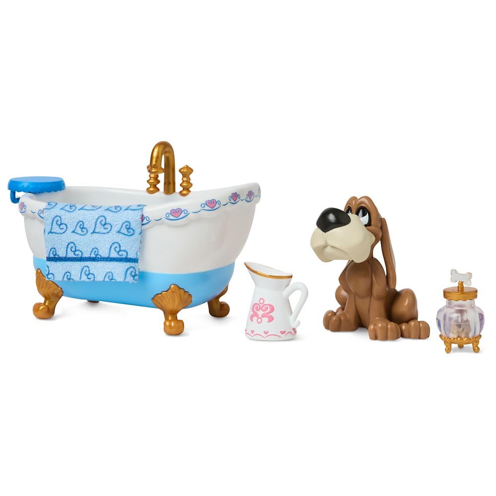 Официальный игровой набор Disney Store «Золушка: Однажды в сказке», мини-кукла принцесса, 12,3 см, игрушка для девочки, подарок на день рождения для 4-летней девочки.