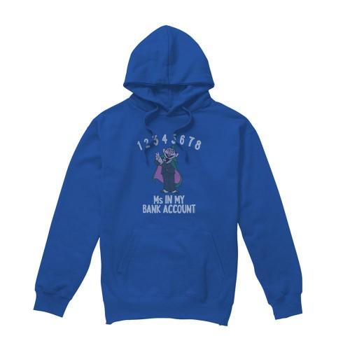 Sesame Street Unisex Adult Bank Account Hoodie