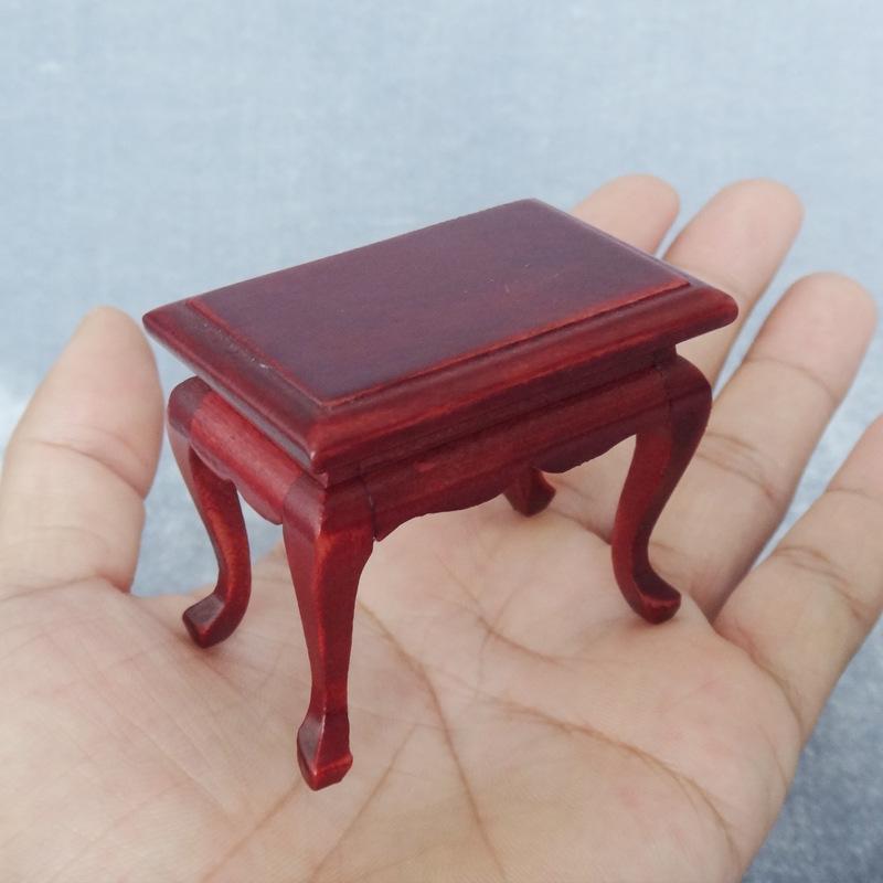 1:12 Кукольная мебель Миниатюрный чайный столик Журнальный столик Гостиная Детская игрушка Миниатюрные куклы Моделирование Домашняя игрушка