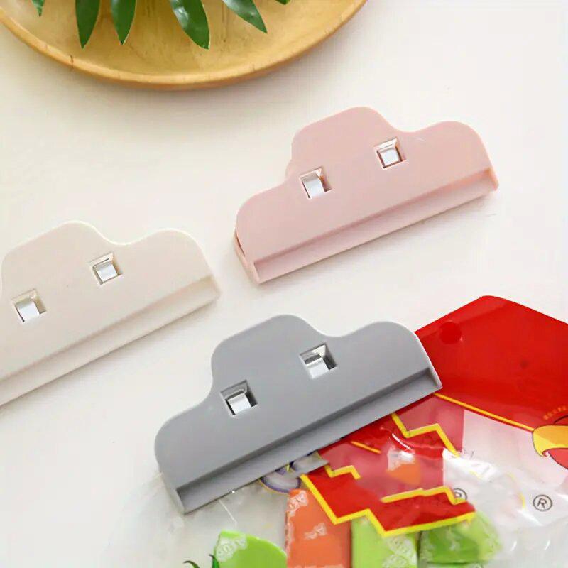 Moisture-proof Kitchen Clips Plastic Tool Snack Clip Food Bag Sealing Portable Sealer Clamp Food Preservation Home Supply Storage Food Supply