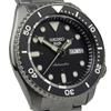 Seiko 5 Sports Black Dial Gunmetal Gray Stainless Steel Automatic Watch SRPD65K1 Men's