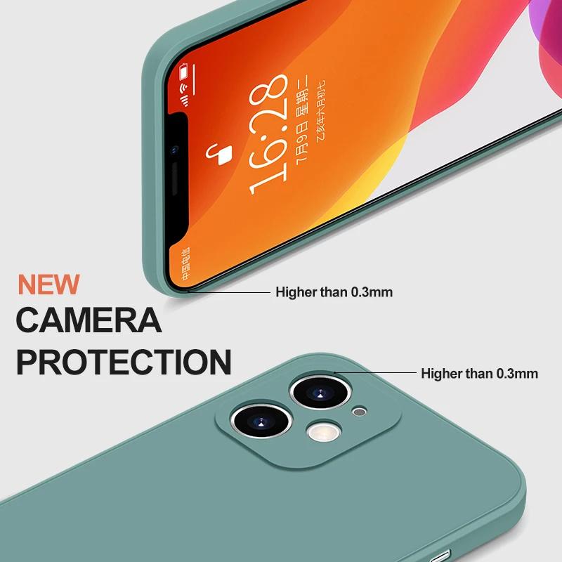 Роскошный оригинальный жидкий силиконовый чехол для iPhone 15 14 13 12 11 Pro Max, мягкие чехлы XS XR 7 8 Plus, противоударный чехол-бампер для телефона