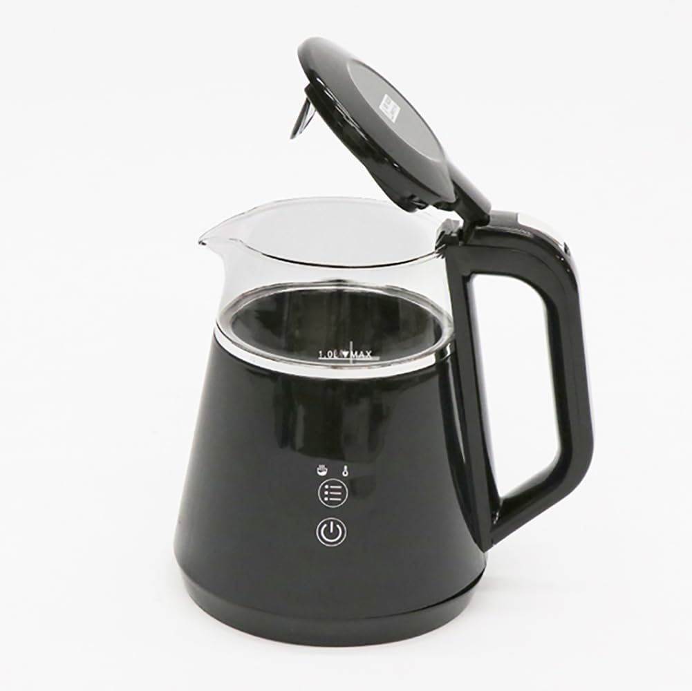 Электрический чайник с регулировкой температуры, 5 уровней температуры, двойная структура для сохранения тепла, память, предотвращение закипания