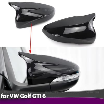 1 пара Спортивный стиль Накладки на боковые зеркала заднего вида Для Volkswagen VW Golf 6 MK6 GTI 2009-2014
