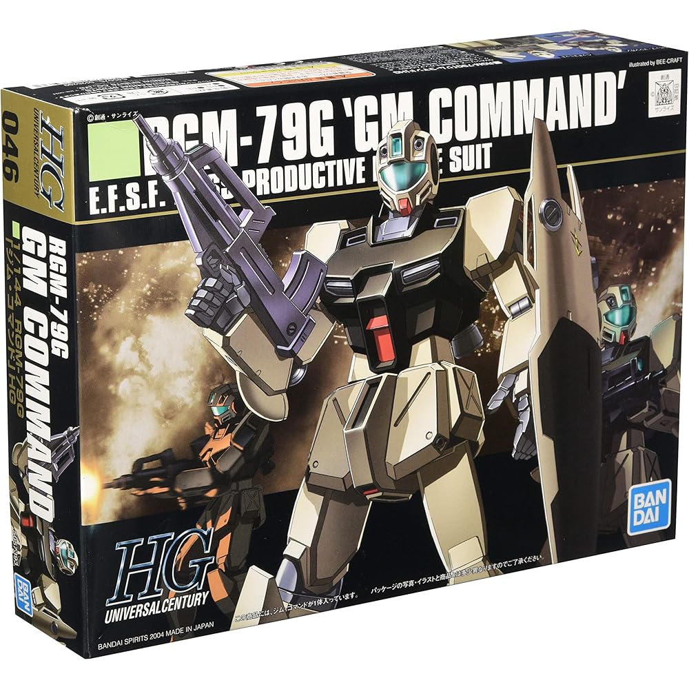 Bandai Spirits HGUC RGM-79G Jim Command 1/144 Масштаб Цветной Пластиковый Модель Gundam 0080 Война в Кармане