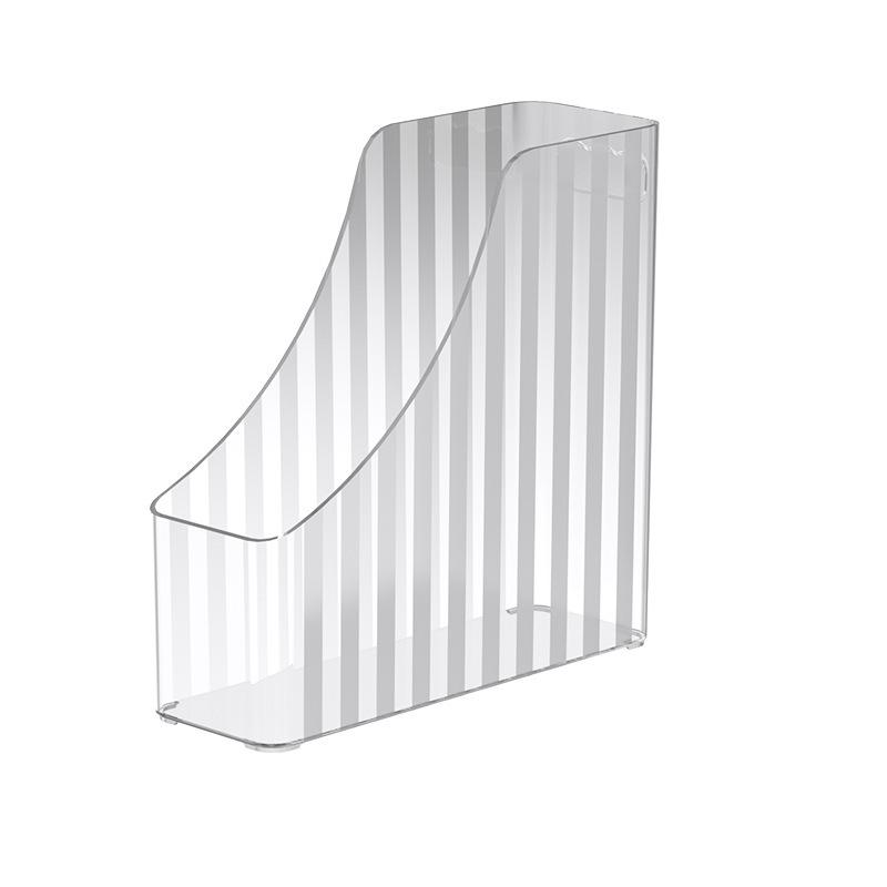 File Office Bookend Clear Organizer
