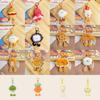 Bread Carrots Toast Vegetables Plush Keychain Toy Pendant Cartoon Doll Gift