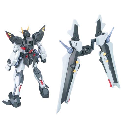 BANDAI SPIRITS HG Mobile Suit Gundam SEED C.E.73 STARGAZER Strike Noir Gundam 1/144 Scale Pre-Colored Plastic Model Kit
