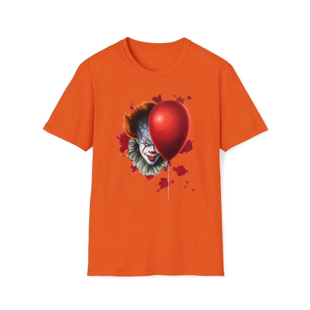 Pennywise Tshirt Horror Movie Tshirt It Clown Graphic Tee Halloween Tshirt