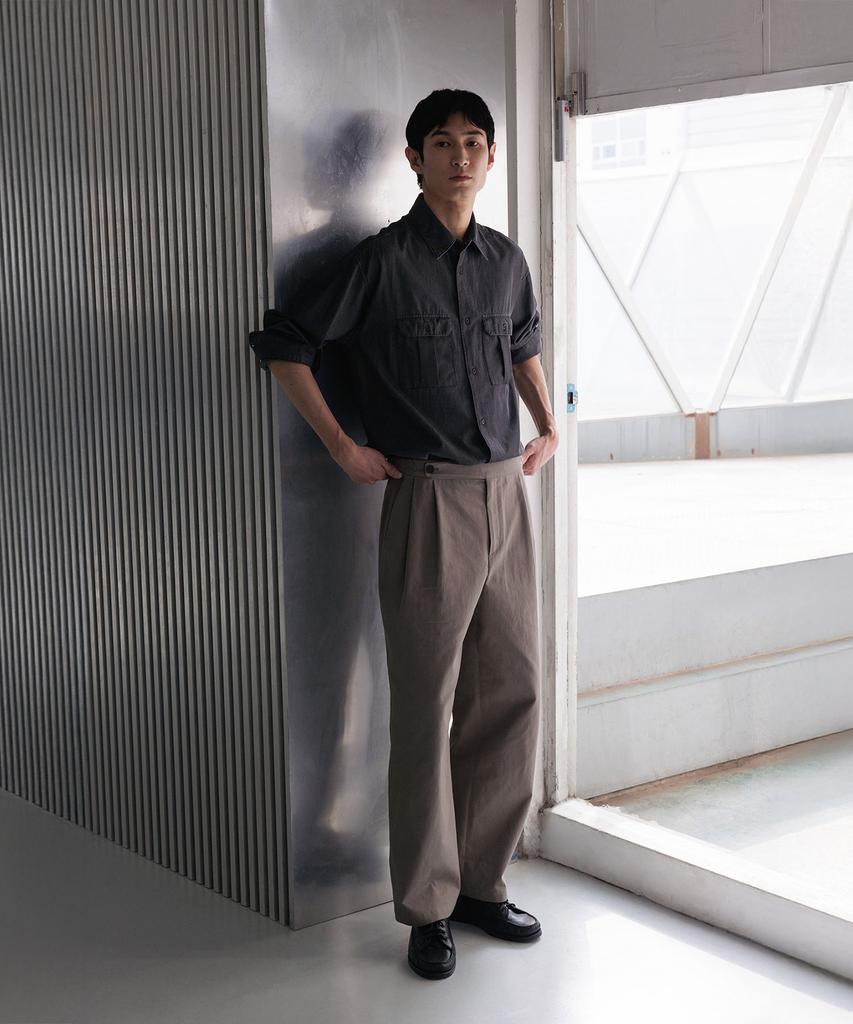 BLANKROOM Gurkha Pants_Deep Beige