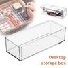 Transparent Acrylic Storage Box Drawer Storage Compartment Makeup Lipstick Multi-functional W6Y0