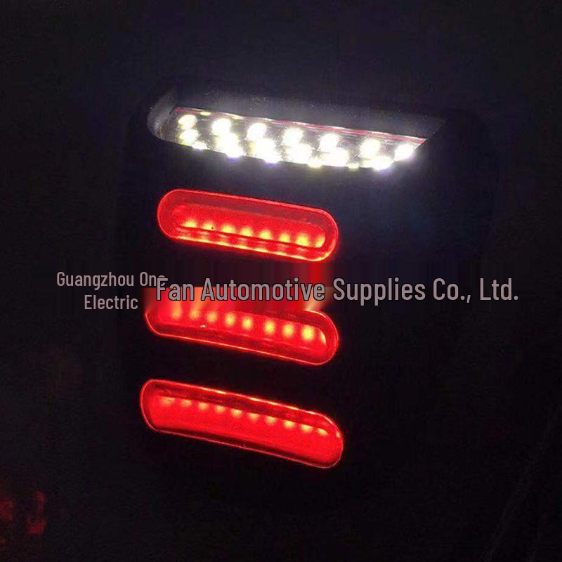 Двухцветный светодиодный фонарь номерного знака Chevrolet GMC Silverado