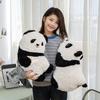 Милая мягкая подушка-плед панда, плюшевая игрушка-кукла, черно-белая кукла панда, детская успокаивающая кукла
