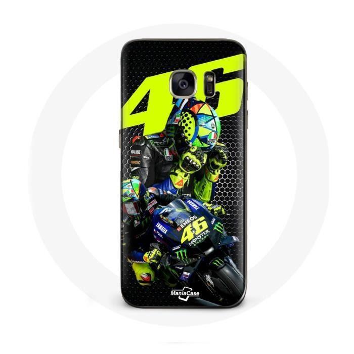 Coque pour Samsung Galaxy S6 Valentino Rossi motoGP 46 Pilote de vitesse