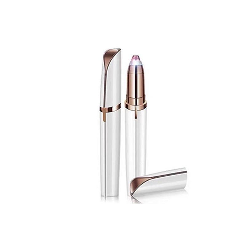 Перезаряжаемый электрический триммер для бровей: Автоматический триммер и безопасная бритва для мужчин и женщин