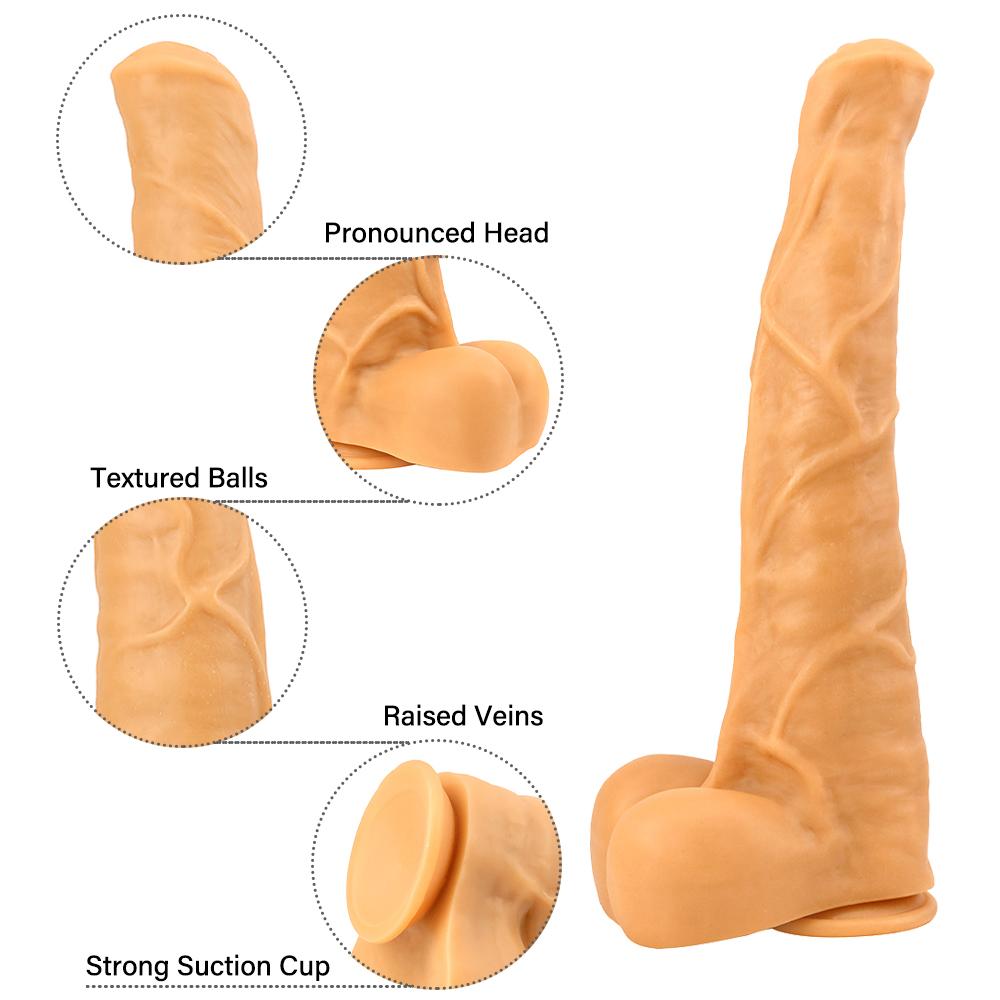 MoDi Реалистичный дилдо, супер большой пенис, секс-игрушки для женщин и мужчин, мощная присоска, анальные секс-игрушки, конский член