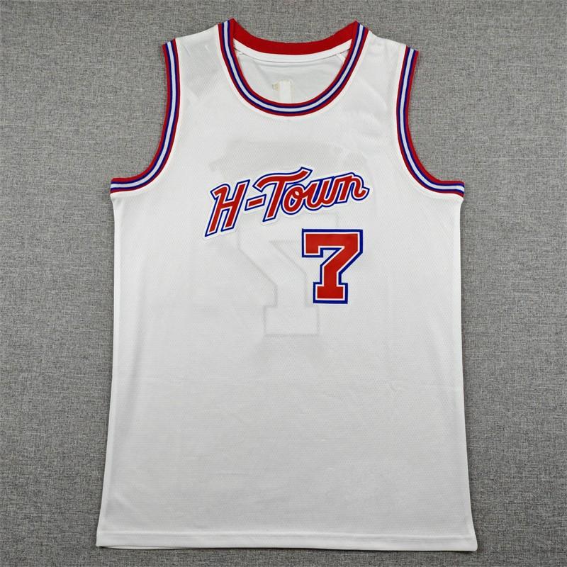 Houston Rockets Embroidered Basketball Jersey Vest - 4 7 Durant 28 1