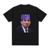 Prison Mike Michael Scott Homage The Office T-shirt Tv Series Dwight Schrute Jim Halpert Short Sleeve Casual Oversized T-Shirts