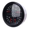 110mm 4 3 8in 4 in 1 Multifunction Gauge DC 12V 0 150PSI Oil Pressure Fuel Level 100 250 Fahrenheit  Water Temp 8 16V