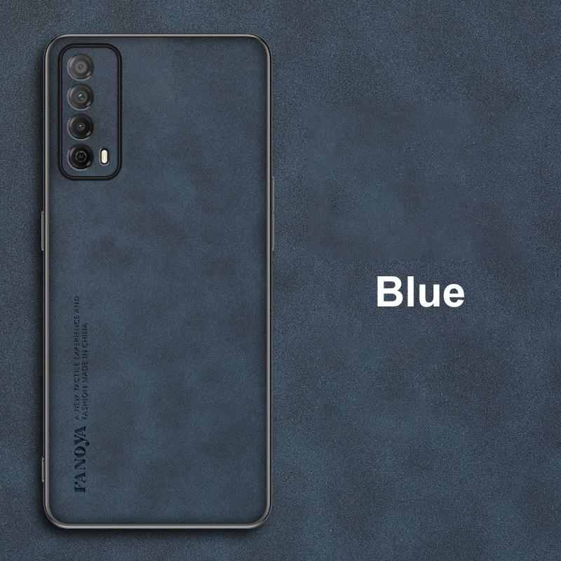 Чехол-книжка из роскошной ПУ-кожи для Huawei Y7A P Smart 2026, задняя крышка, деловой матовый силиконовый ударопрочный чехол для телефона с полной защитой