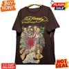 Винтажная футболка Y2K в стиле Ed Hardy 00-х, ретро, унисекс, уличная одежда!! Футболка Unisex