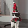 2 комплекта кошачьей накидки с шапочкой универсальный очаровательный костюм одежда для домашних животных для котят щенков