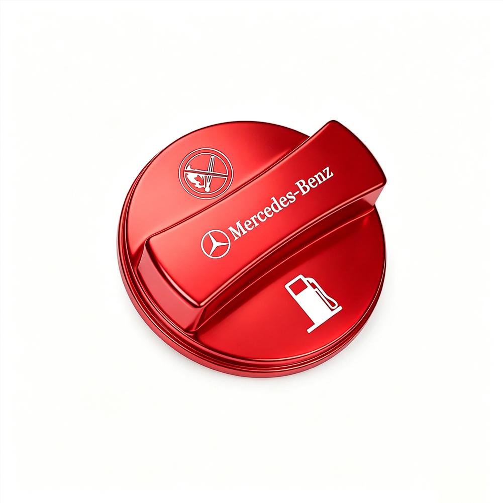 LXT3 Car Metal Fuel Oil Water Tank Cap Decor Covers Accessories For Mercedes-Benz GLC X253 X254 C-Class W205 W206 A-Class W177 GLA