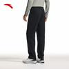 Anta Мужские флисовые спортивные штаны прямого кроя