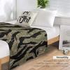 Tigerstripe Camo Throw Blanket Baby Blanket anime Loose Blanket