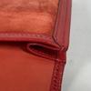 HERMES Bag H logo Jige Elan bag Clutch bag Leather Red