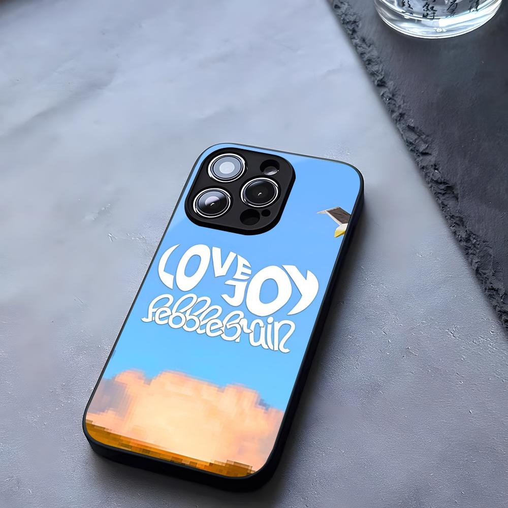 Мультяшный Чехол для Телефона Lovejoy Band Закаленное Стекло Для IPhone 17 13 14 16 12 15 11 Pro Max Plus Mini X XR SE2020 Coque