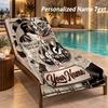 Kendrick Lamar Custom Name Beach Towel Large Soft Towel for Indoor Bathroom Outdoor Beach