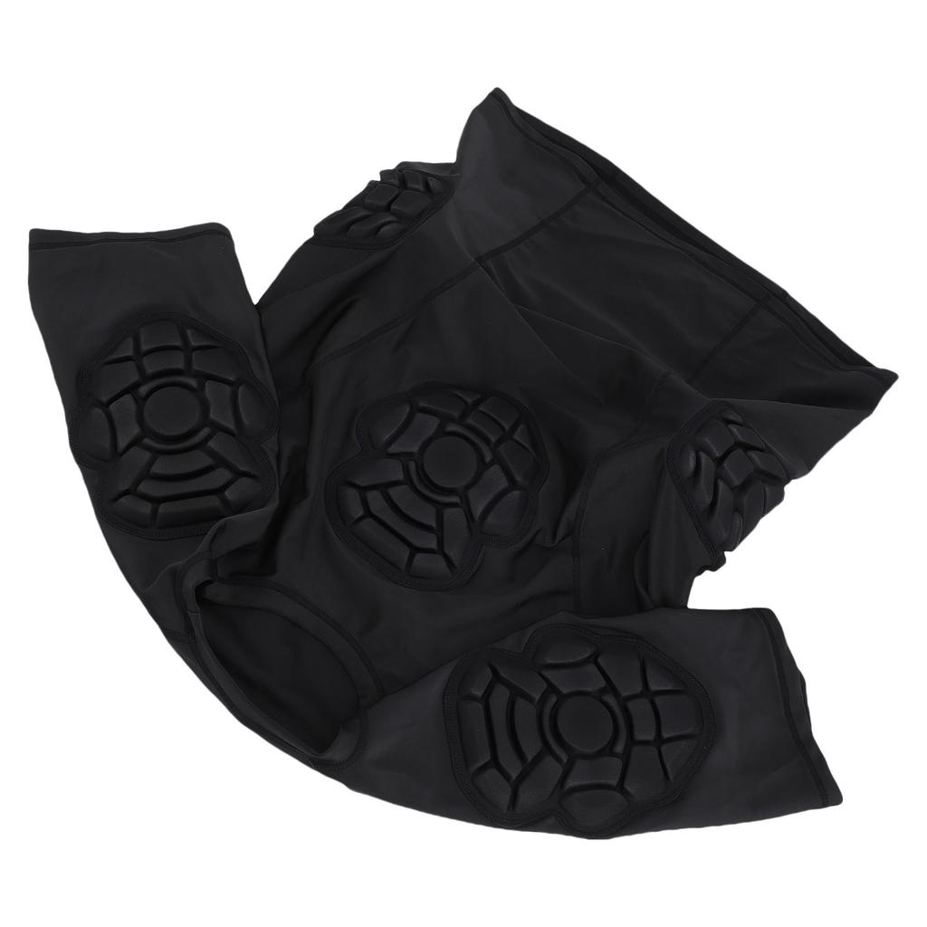 Вратарская футболка для мужчин женщин EVA Футбольная компрессионная футболка с защитой Футбольная защитная экипировка Защита ребер