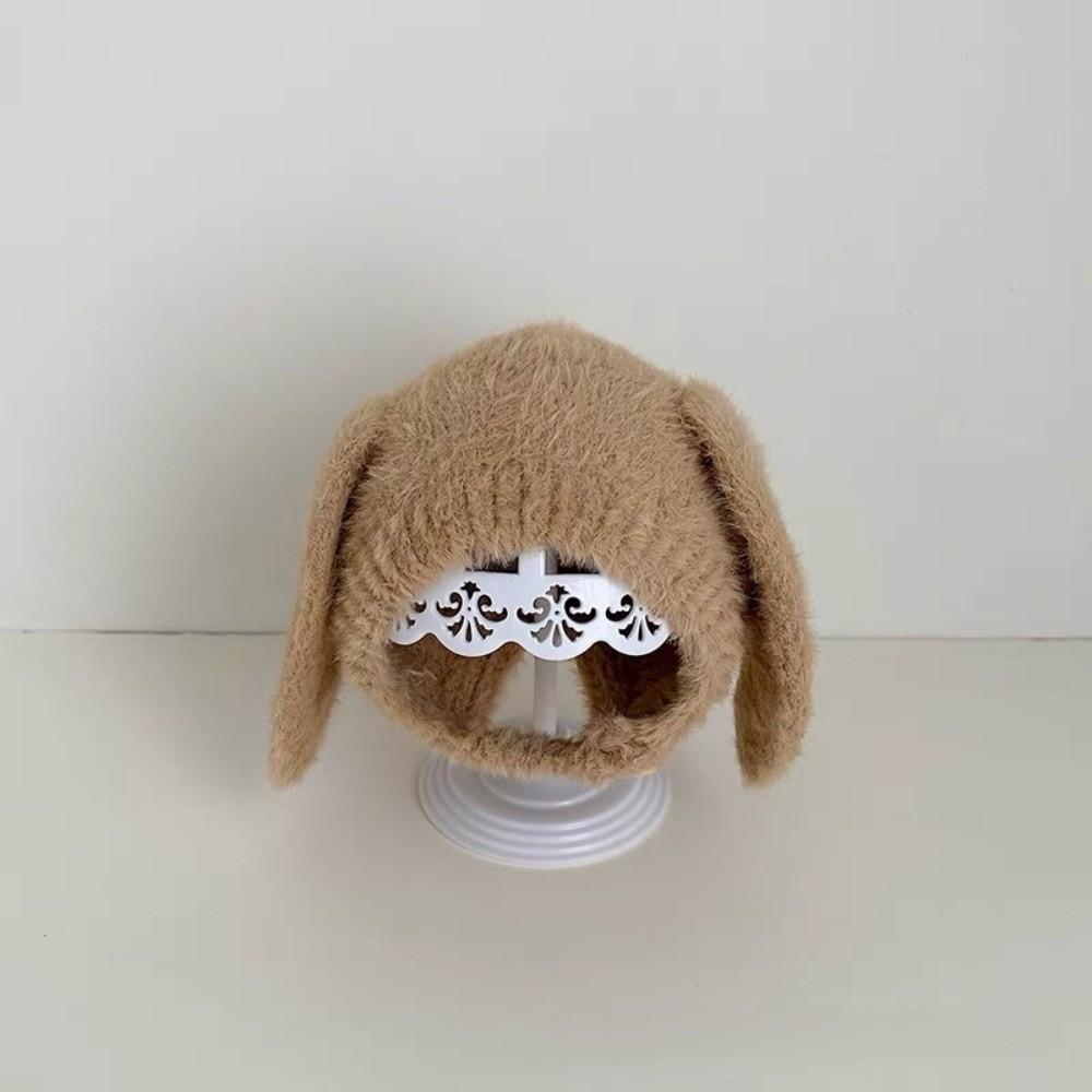 Keep Warm Baby Hat Solid Color Beanie Bonnet Cute Winter Knit Hat Winter