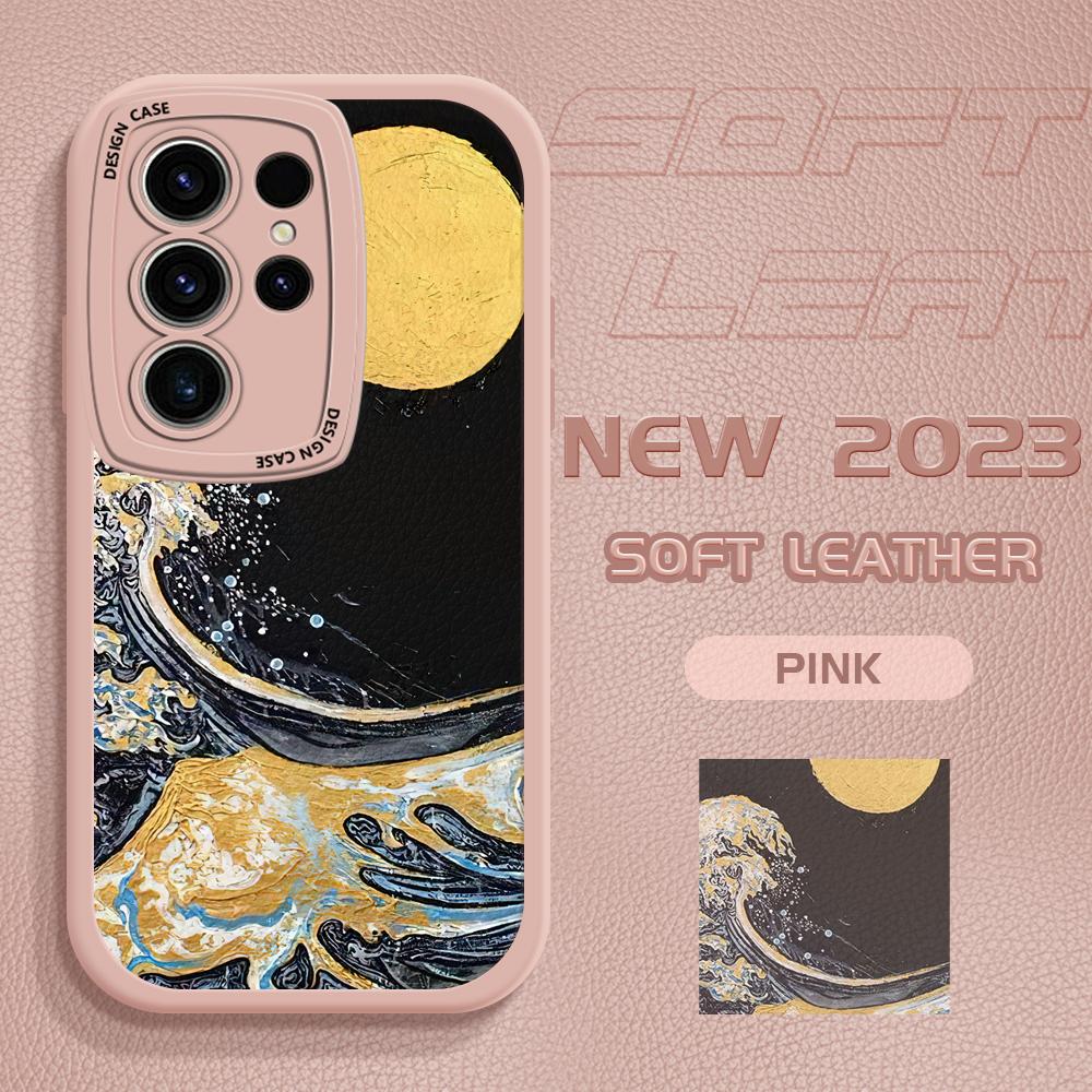 Модный чехол из искусственной кожи для Vivo V23E Y15 Y91 Y51 OPPO A9 Reno8 6 Realme 10 Pro C21 C12 C15 C35 Huawei Nova 7i P30 Lite Infinix Hot 10S, чехол для телефона