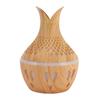 300ml Wood Grain Humidifier USB Powered Aroma Diffuser Humidifier with Ambient Night Light 2 Petal