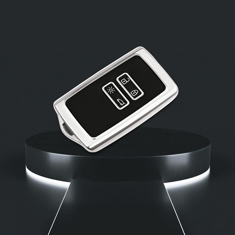 TPU Car Key Cover Case Shell Fob for Renault Captur Megane Talisman Espace Clio Zoe Koleos Scenic 4 Arkana Dacia Sandero Card
