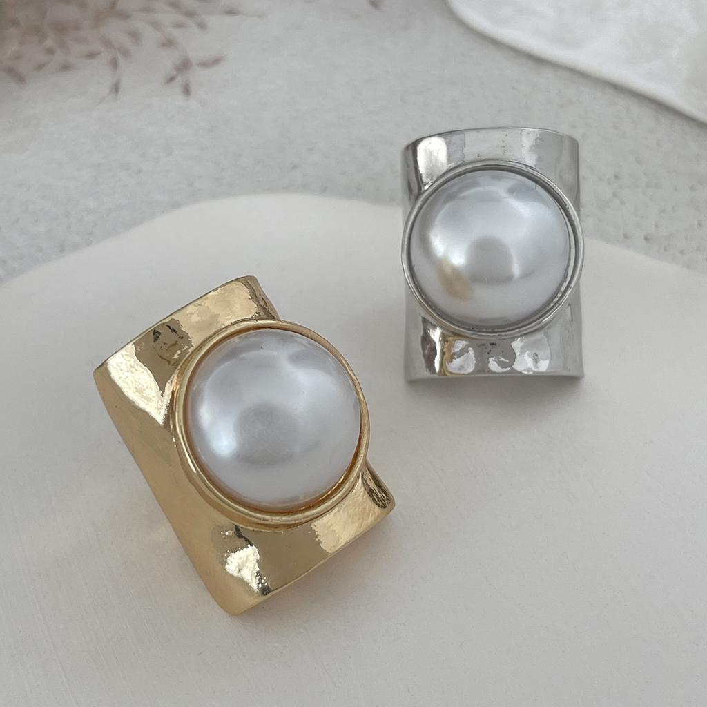 Exaggerated Irregular Wide Ring For Women, Adjustable Geometric Ring, Elegant Jewelry, Women'S Ring Accessories