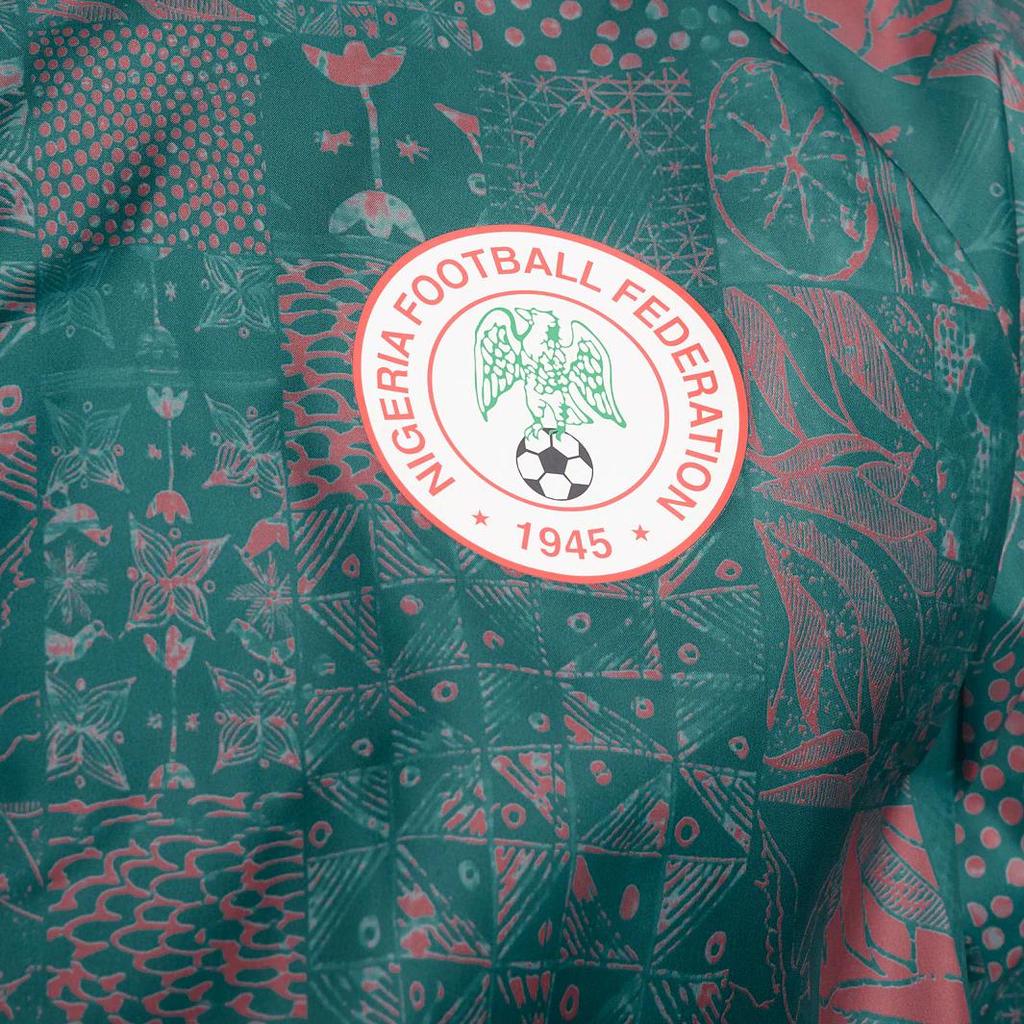 Nike Dri-Fit Academy Swoosh Нигерия 2023 Модная Удобная Универсальная Куртка Мужская Куртка Темно-Бирюзовый Каньонно-Ржавый Белый DV2052-393