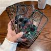 3d противоударный чехол для телефона с подставкой астронавта для Iphone 13 11 12 Pro Max Xs Xr X 7 8 Plus, силиконовый бампер, прозрачный чехол