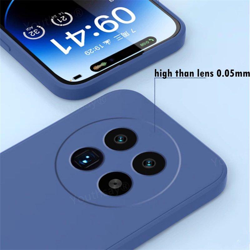 Жидкий силиконовый чехол для Realme 13 Pro Plus, чехол Realme 13 Pro+, мягкий защитный чехол для камеры из ТПУ для Realme 13 Pro Plus